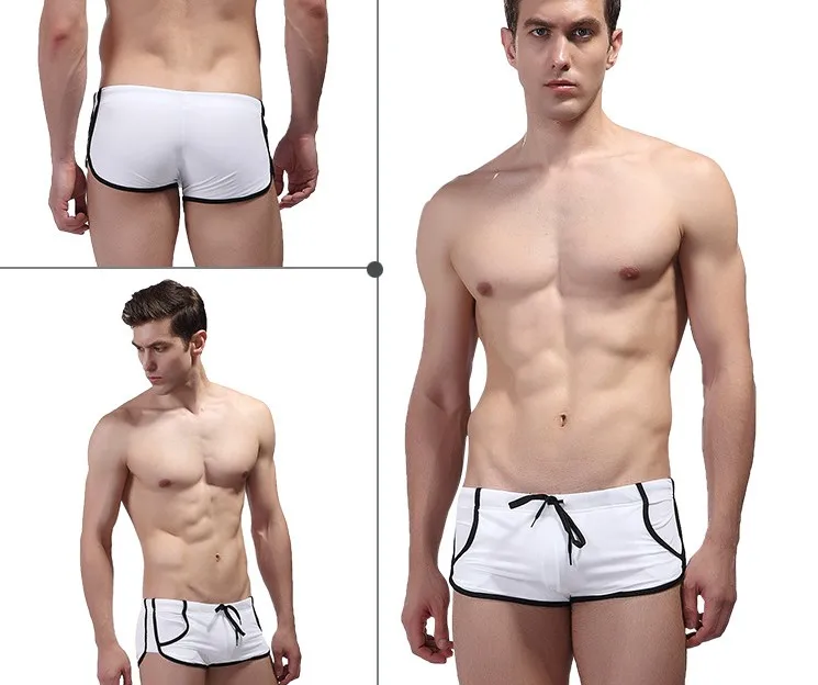 Сексуальное нижнее белье мужские боксеры cueca masculina calzoncillos superbody бандажные спортивные шорты-бермуды masculina для мужчин