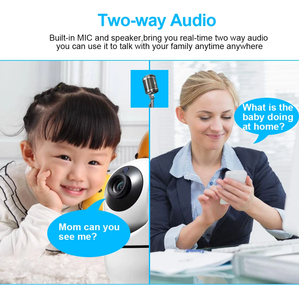 HD IP WIFI Camera 1080P With Motion Auto Tracking IR Night Vision TF Slot Alarm Recording PTZ IP Camera HD IP WIFI Camera 1080P With Motion Auto Tracking IR Night Vision TF Slot Alarm Recording PTZ IP Camera