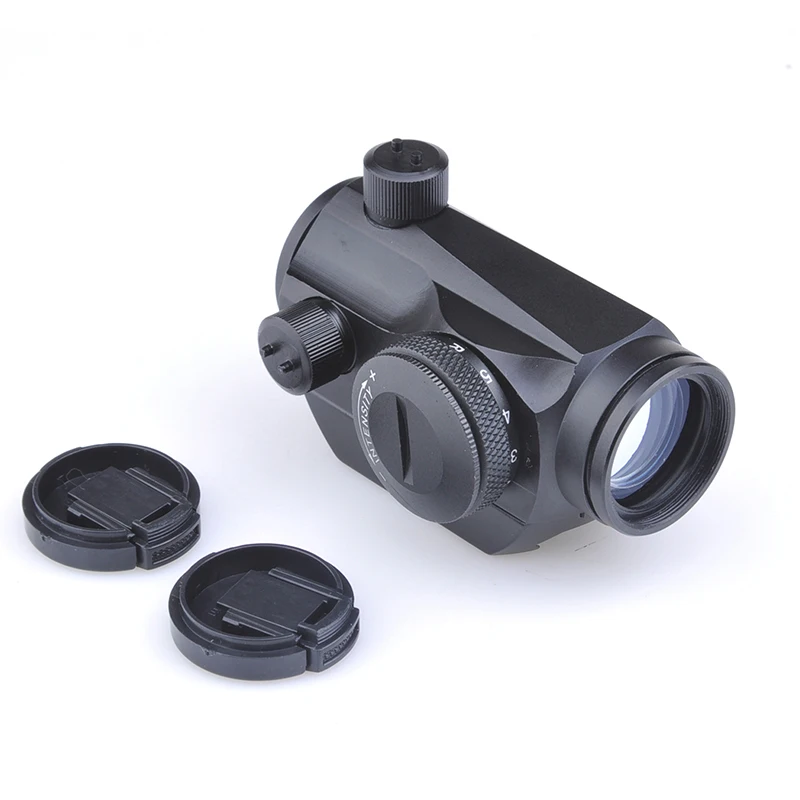 

SEIGNEER T1 Red/Green Dot Sight w/Weaver Mount with adjustable rheostat for brightness control with All 20mm Accessory Rails