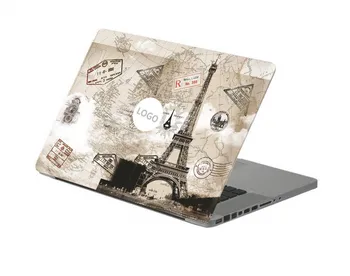 

Retro Postmark Eiffel Tower Laptop Decal Sticker Skin For MacBook Air Pro Retina 11" 13" 15" Vinyl Mac Case Body Full Cover Skin