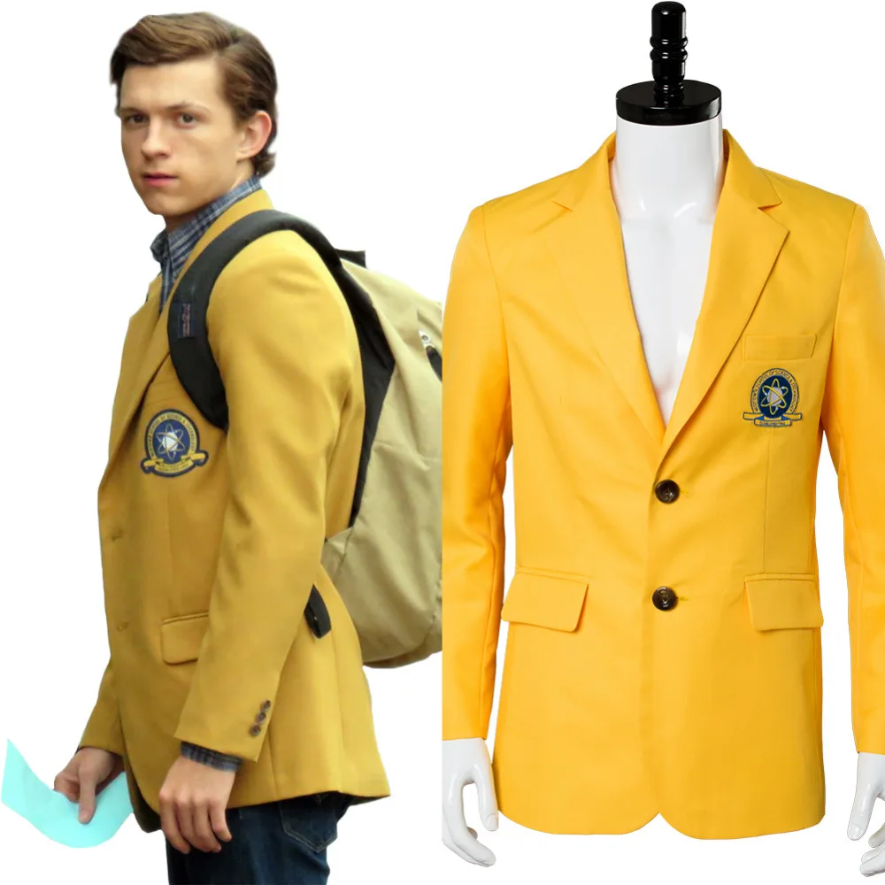 

Avengers 3 Infinity War Spider man Peter Parker Cosplay School Uniform Halloween Carnival Cosplay Costume Custom Made