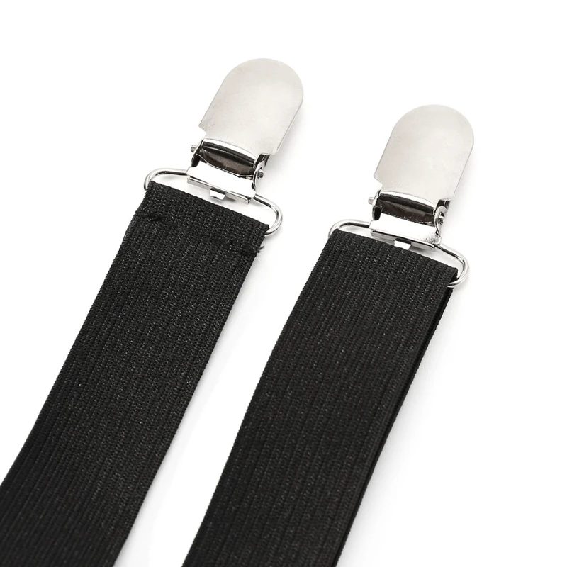 2Pcs Sheet Grippers Straps Fasteners Hold Grips Elastic Clips Gripper Bedspread Sheet Clip