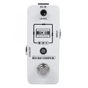 

Mini Loop Recording Effect Pedal Micro Electric Guitar Looper Pedal Musical Instruments Guitar Accessories