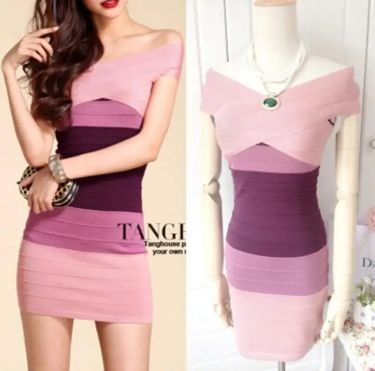 

2018 Summer For Women Bodycon Dress Sexy Slash Neck Off Shoulder Cross Bandage Dress Stretch Sleeveless High Waist Mini Vestidos