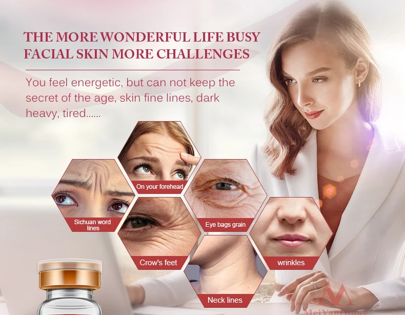 Vera + Colágeno Soro do Enrugamento para o Creme Anti-envelhecimento dos Produtos dos Cuidados com a Pele da Cara Pces Peptides Rejuvenescimento Anti 10 5 High Quality Beleza e saúde