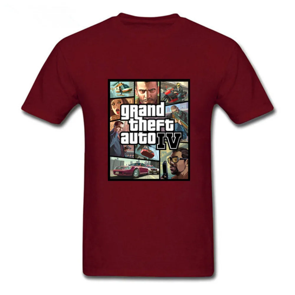 Grand Theft Auto 3D XBOX GTA 5 Fancy Men T Shirt Short Sleeve Street
