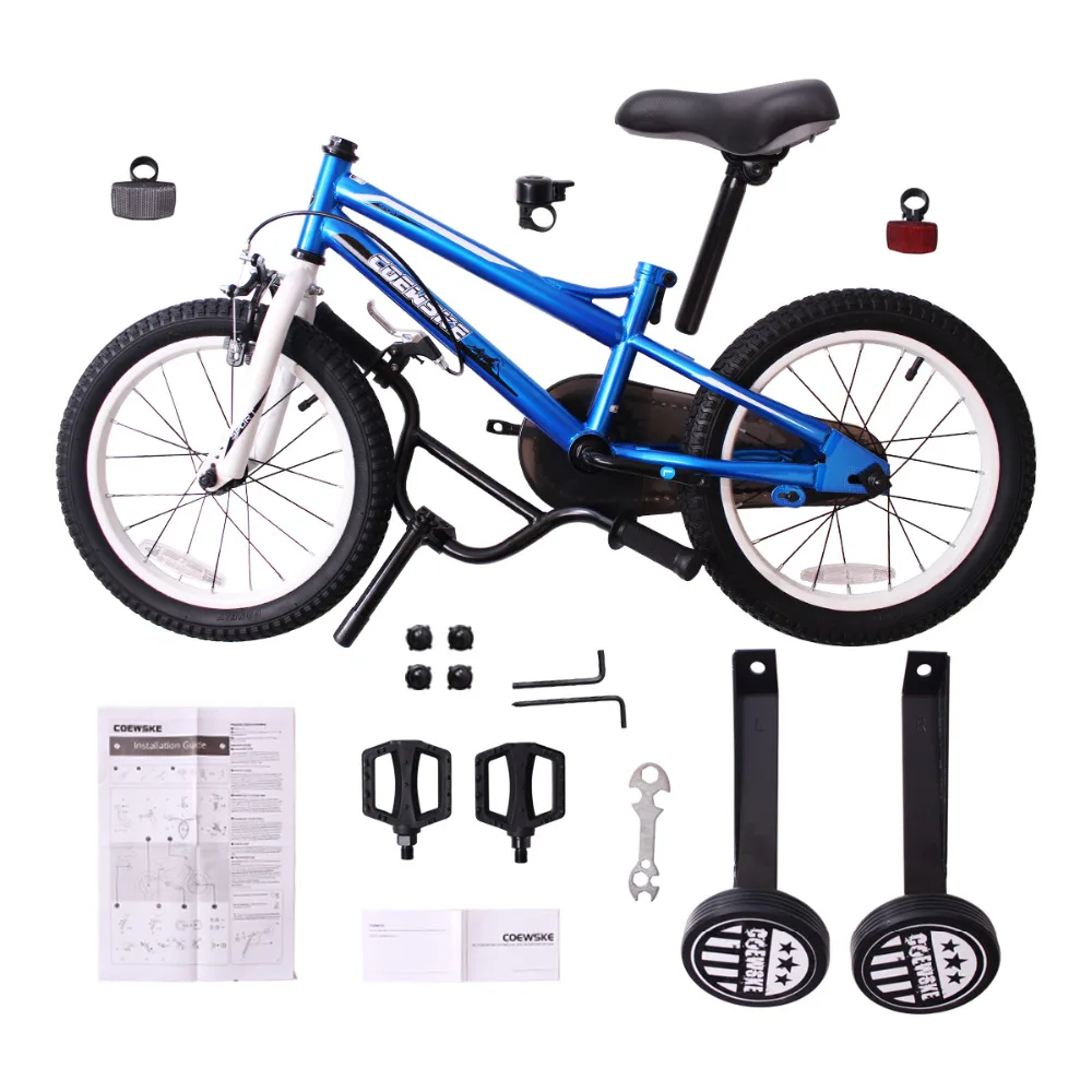Sale BMX Cycling Kid Bikes Children Bicycle Girl Boy 12-16 inch Training Wheel 2