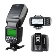 Godox TT685C вспышки Speedlite HSS E-TTL II автовспышка для Canon с Godox X1C передатчик