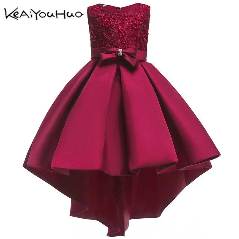 

Girls Christmas Clothing Embroidery Baby Girl Dress for Wedding Party Formal Pageant Long Dress Girls Birthday Party Dance Dress
