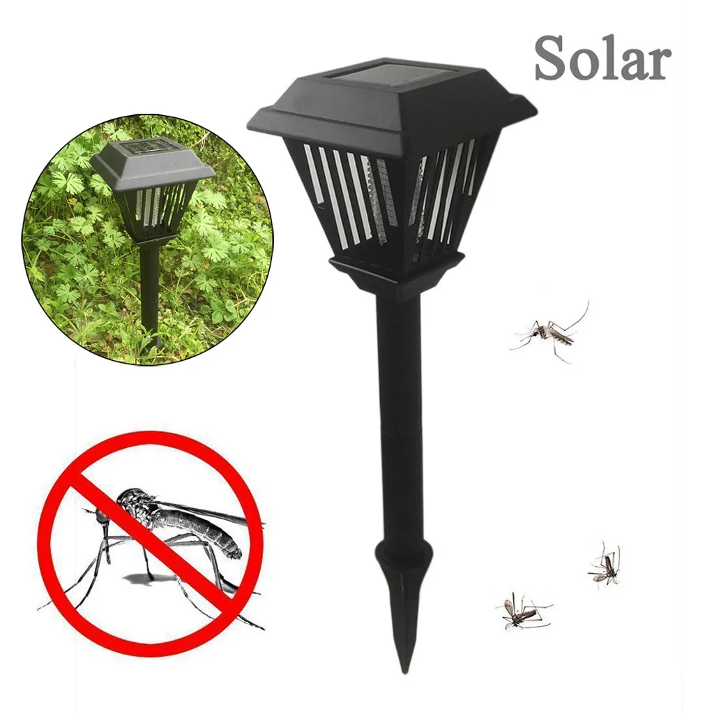 Светодиодный светильник на солнечных батареях, ловушка для насекомых zapper, Москитная лампа, садовый светильник, лампа на солнечной энергии, светодиодный светильник, дропшиппинг