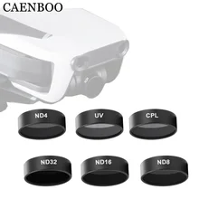 CAENBOO Camera Filters Voor Mavic Air UV CPL Gepolariseerde ND 8 16 32 Neutrale Dichtheid Set Drone Filter Voor DJI mavic Air Accessoires