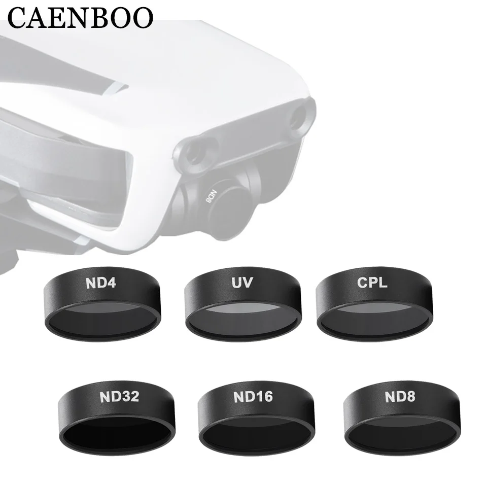 CAENBOO фильтры для камеры Mavic Air UV CPL поляризационные ND 8 16 32 нейтральная плотность