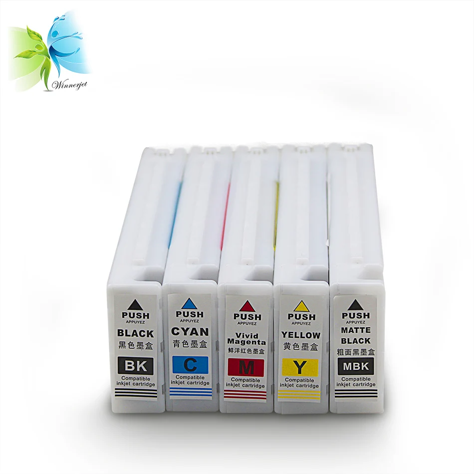 Winnerjet T6941-T6945 Полный Пигментные чернила картригес для Epson T3200 T5200 T7200 принтер