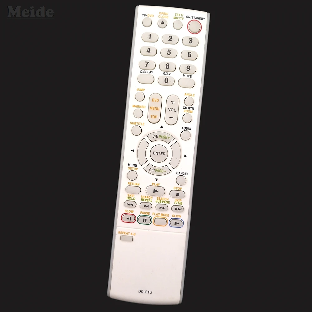 Genuine ORIGINAL For TOSHIBA DC-G1U TV DVD Remote Control Fit VTD1432  VTD2032 Remoto Controller