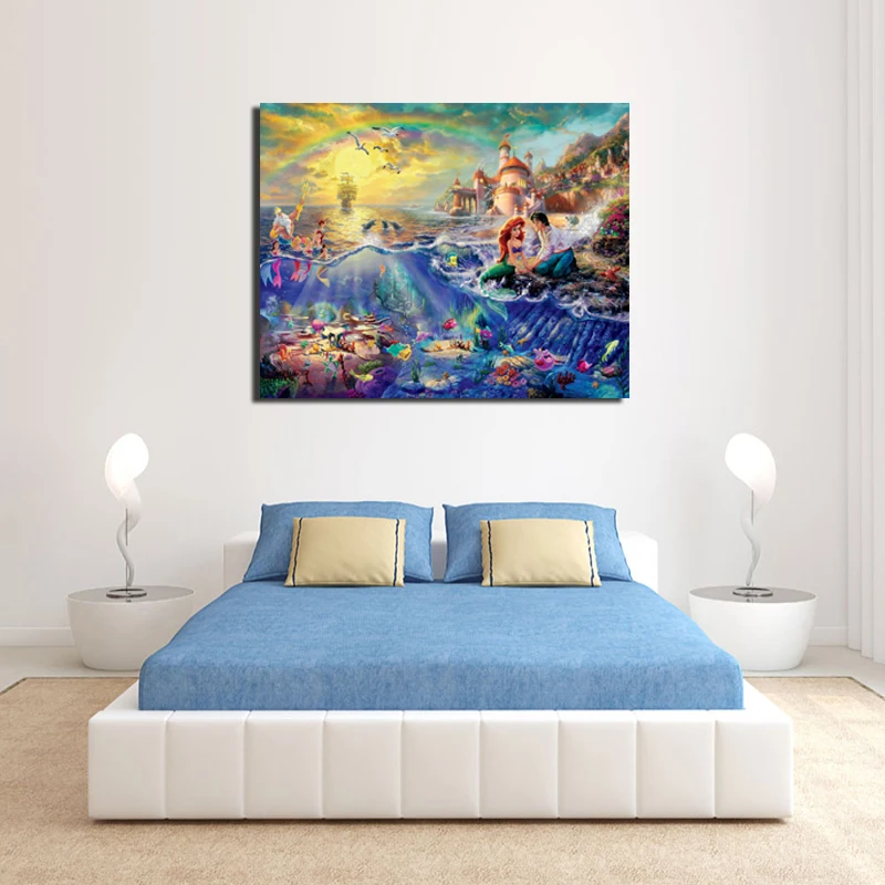 Картина-пазл Thomas Kinkade холст с рисунком декор для гостиной современные аксессуары