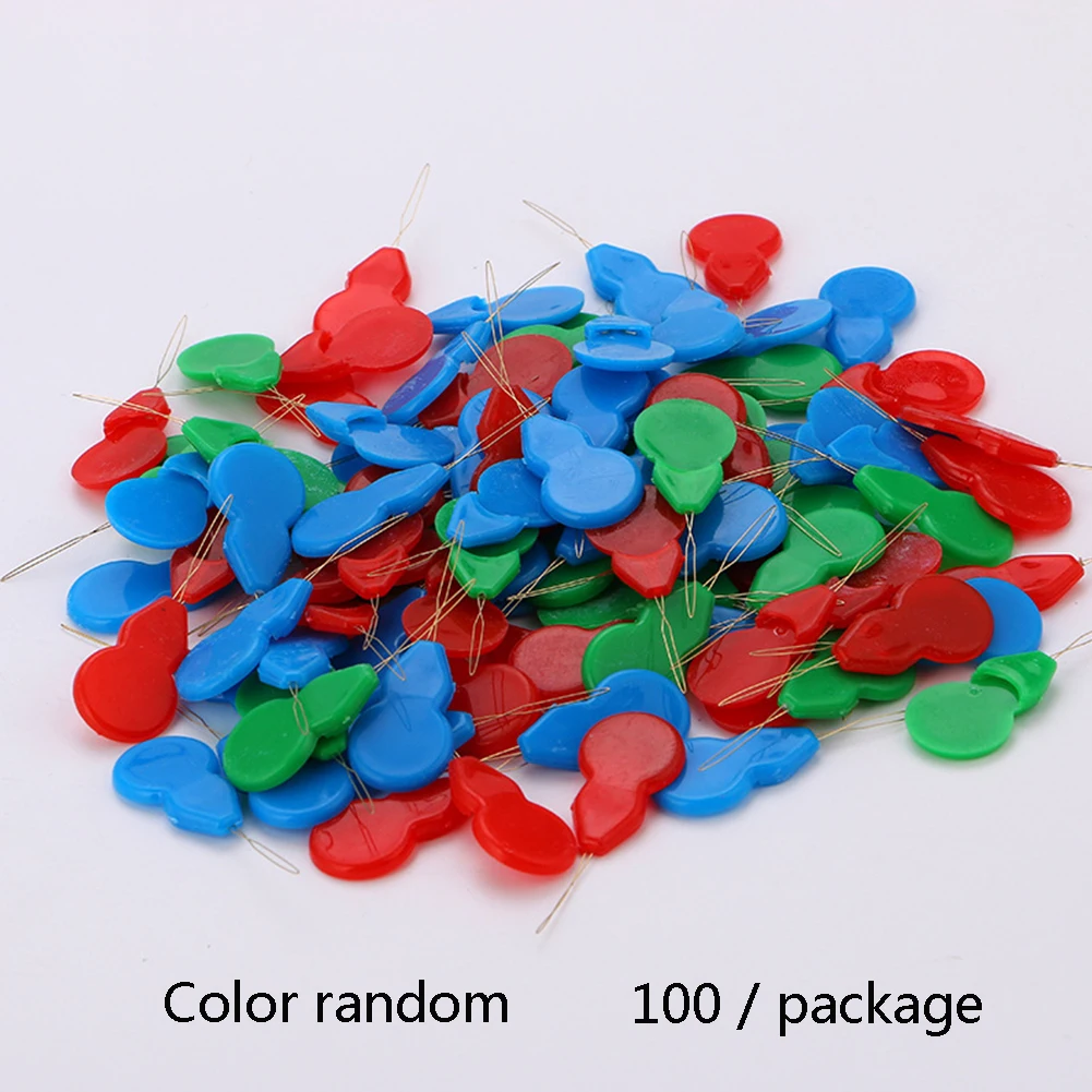 

100x/bag Insert Craft Easy Sewing Cross Stitch Tools Wire Leader Threader