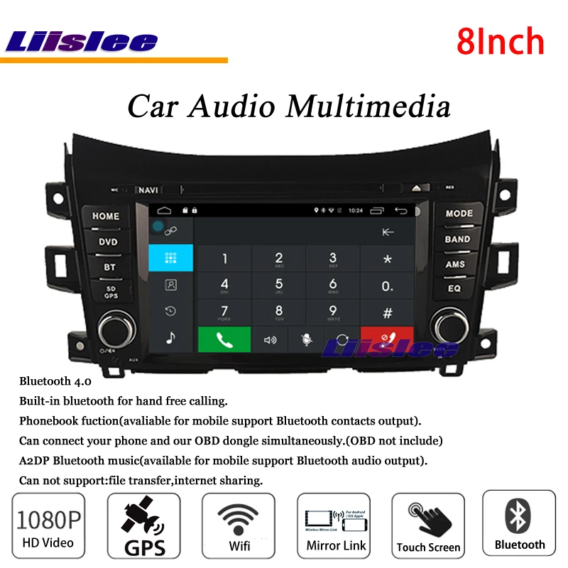 Cheap Liislee For Renault Alaskan Stereo Android Radio BT FM DVD Player GPS MAP Navigation 1080P HD Screen System Original NAV Design 2