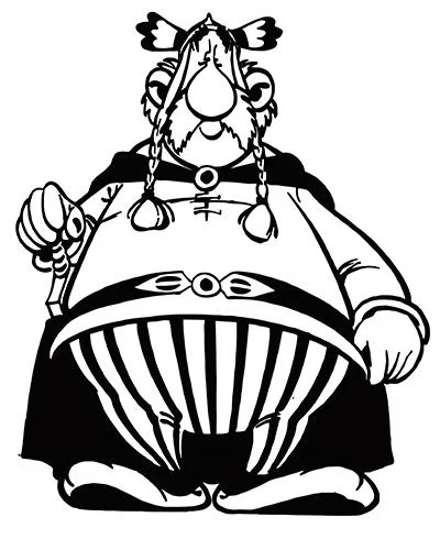 Для Obelix Наклейка Виниловая наклейка Gauls Romans Getafix Asterix французский комикс
