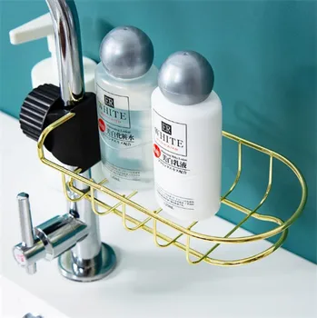

Stainless Drain rack Steel Hot Sink Hanging Storage Rack Holder Faucet Clip Bathroom Kitchen Dishcloth Clip Shelf Drain Dry Tow