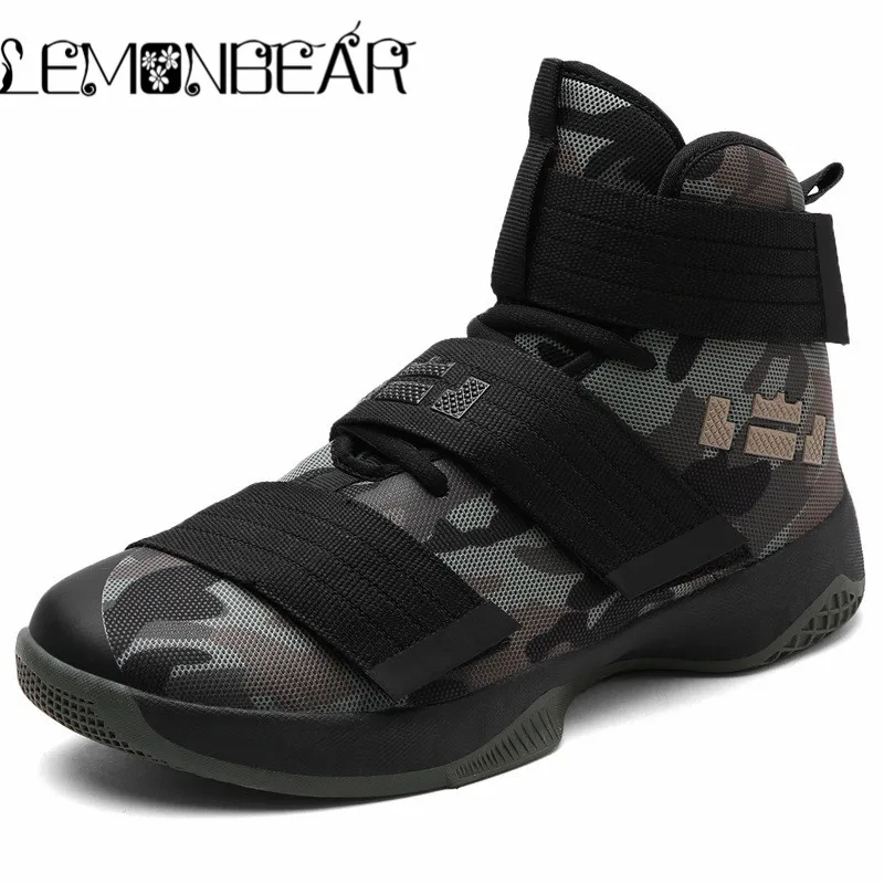 

Autumn winter lovers men's vulcanized shoes men's high-top wear-resistant motion flats Camouflage male Sneakers Fit man's shoes