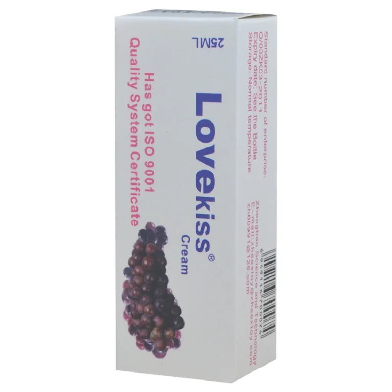 Sex Products Love Kiss Lubrication Cream Oral Sex Oil, Grape flavored