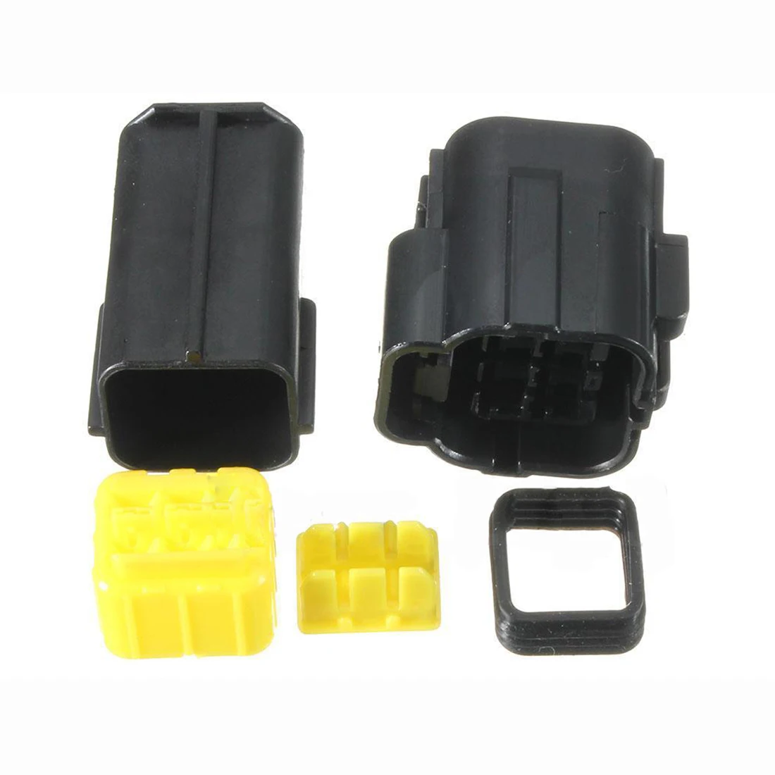 Black Waterproof Electrical Wiring ELECTRICAL WIRING Multi connectors 2