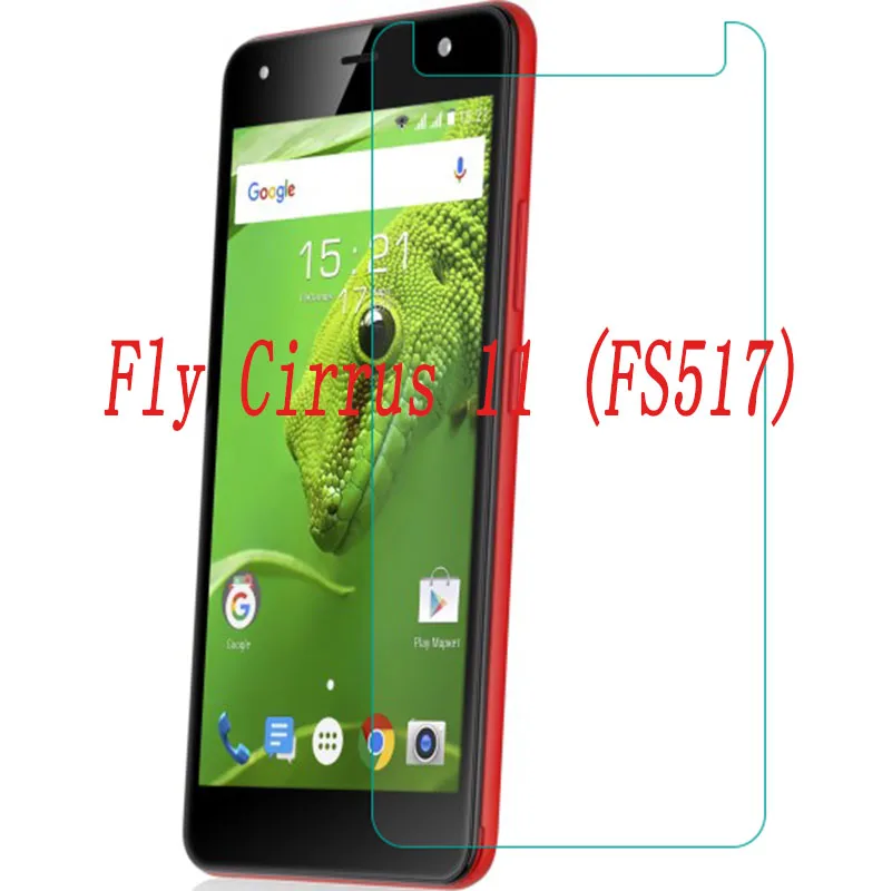 

2PCS Ultra-thin New For Fly Cirrus 11 FS517 Tempered Glass Screen Protector Premium Front Clear Protective Film