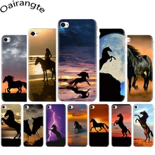 Бегущего коня Жесткий Чехол для мобильного телефона чехол для iphone 5 5s 5c 6 6s плюс 7 8 Plus X XR XS 11 Pro Max
