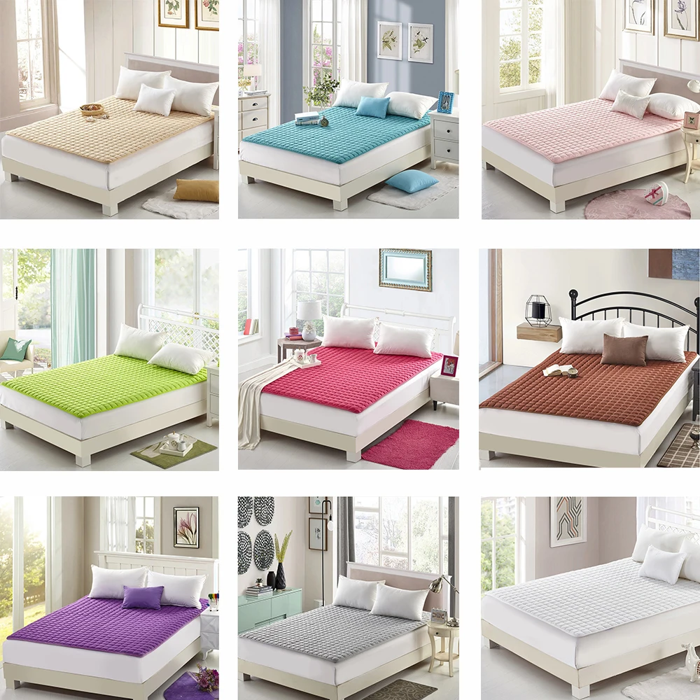 QINDE Hot Bed Mattress Padded Mattress 1.8m Dormitory Single Double To