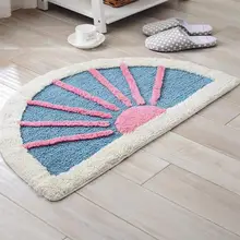 Ковер с закругленными углами Ультра мягкий абсорбирующий Противоскользящий входной двери коврик комнатный коврик напольный коврик для дома ванная комната