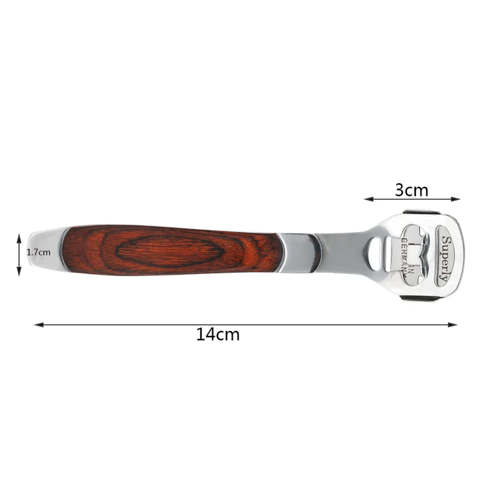 1 Набор, бритва для омертвевшей кожи, резак для кутикулы, удалитель мозолей, бритва, скребок, отшелушивающий Гладкий уход за кожей, с лезвием и коробкой