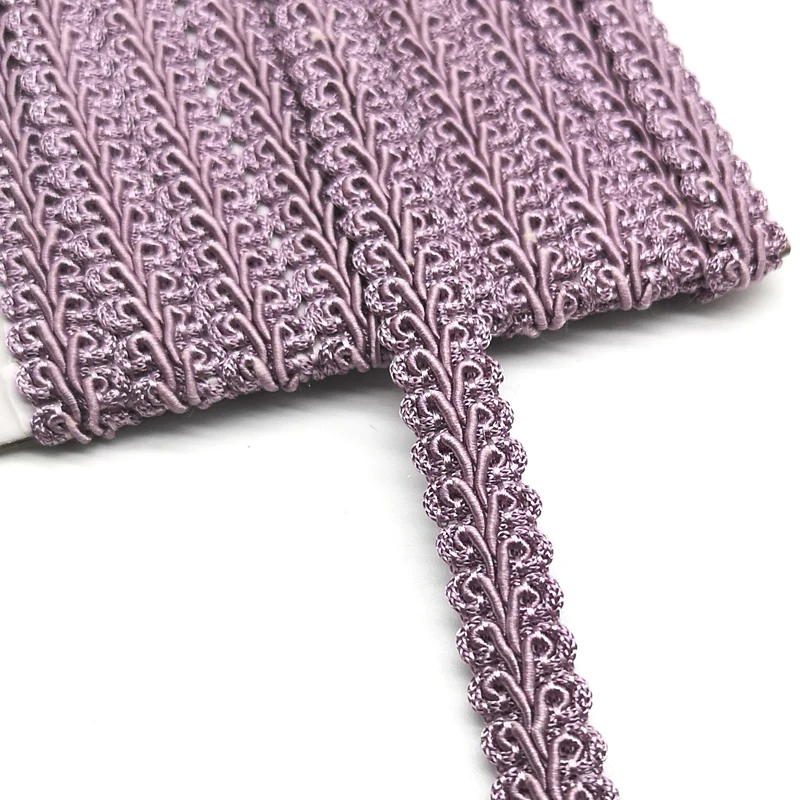 Lace Sewing Accessories 2 yards Lace Ribbon Centipede Braided DIY Craft Wedding Decoration Fabric Curve
