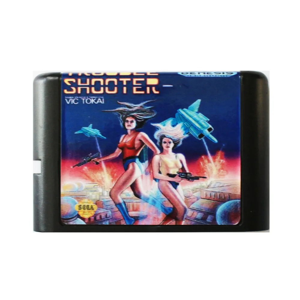 

Trouble Shooter 16 bit MD Game Card For Sega Mega Drive For SEGA Genesis
