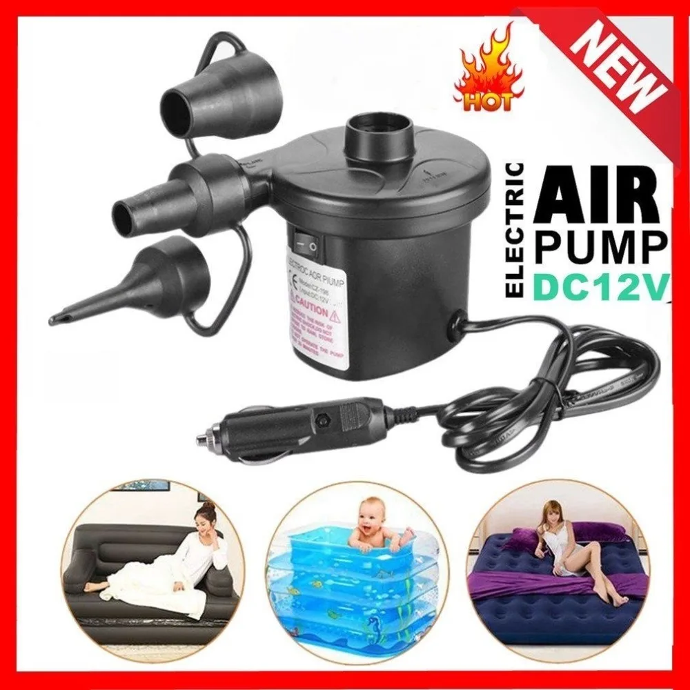 how to fill inflatable pool with air compressor