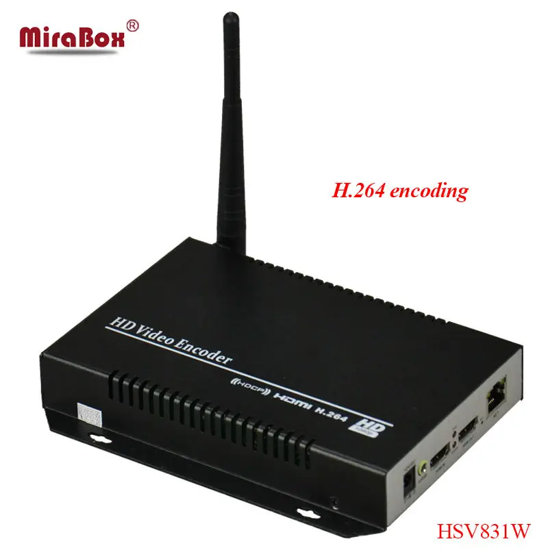 HSV831W HD Encoder Support 1080P HD IPTV font b Network b font TV Broadcast Recorder Monitor