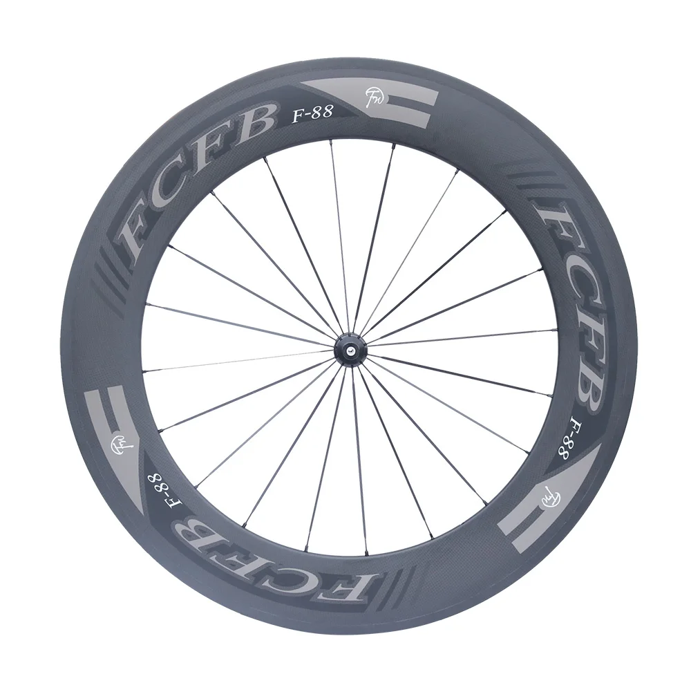 Новая углеродная дорожная колесная пара FCFB 700C Powerway R36 карбоновые колеса 88 мм