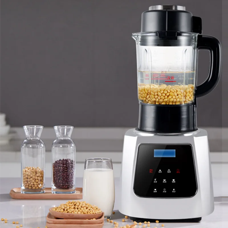 Boiling Functioin Genuine Shiny Sand Ice Commercial Soybean Milk Fruit Crusher Mixer Mill Blender Machine