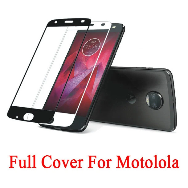 2.5D полное покрытие закаленное стекло для Motorola G5S E4 Защита экрана Moto G4 E5 E6 G8 Plus Z2 Z3