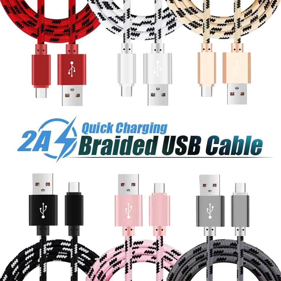 1 м/2 м/3 м 8-контактный нейлоновый кабель USB для передачи данных для iPhone iPad Быстрая зарядка зарядное устройство кабели для iPhone 11 X XS Max XR 5 5S SE 6S 6 7 8 Plus