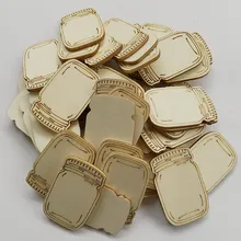 50 шт деревянные бутылки вырезы деревянные украшения Незавершенное пустое дерево диски для DIY рождественские украшения