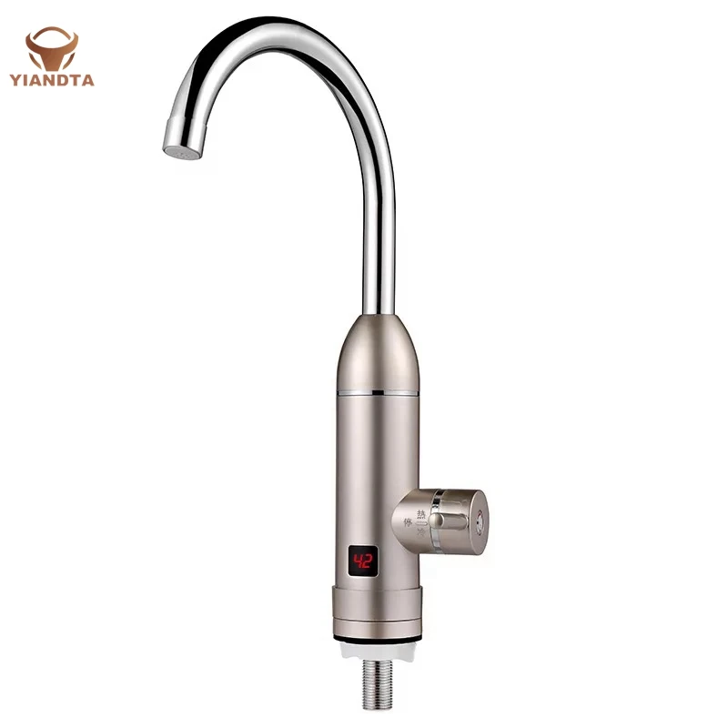 

Fast Heating Electric Faucet Kitchen Toilet Dual-use Hot Cold Adjustable Water Tap