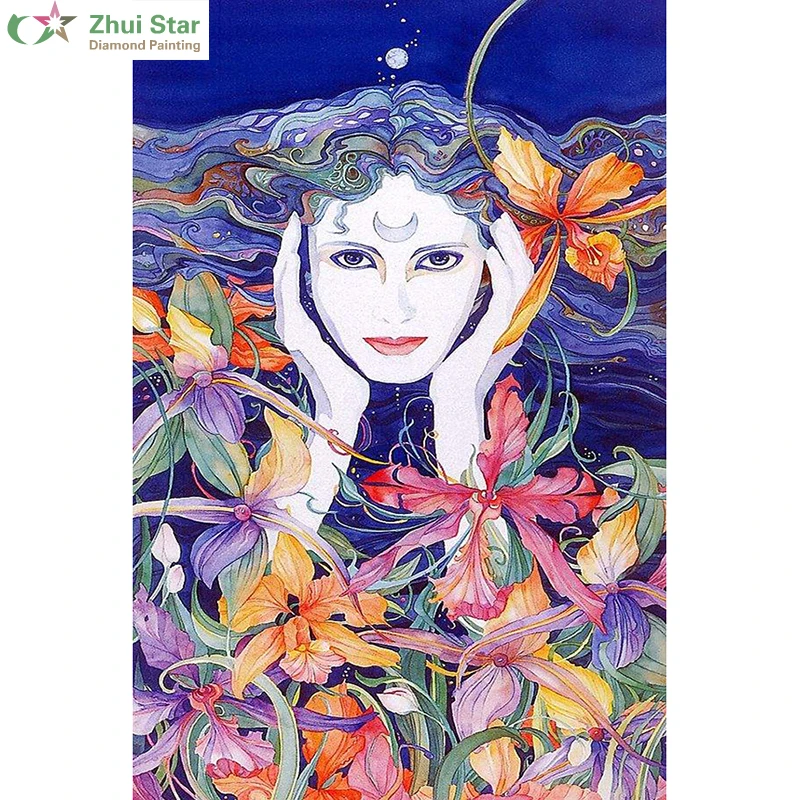 

2017 diy diamond painting cross stitch "Magic world" diamond embroidery full round diamond mosaic mosaic embroidery
