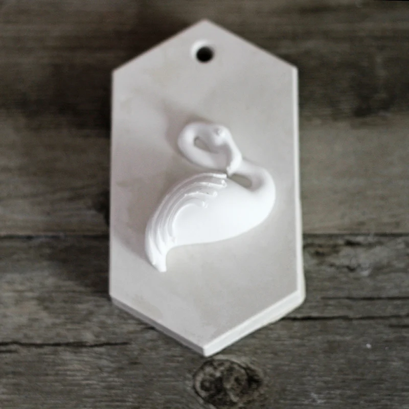 

Swan Silicone Soap Mold Handmade Chocolate Wedding Candy Decorating Tools Mould