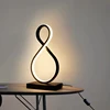 Modern LED Table Lamp Bedroom Reading Desk Light Bedside Lamp Study Eye Protect US/EU Plug Dimable 3