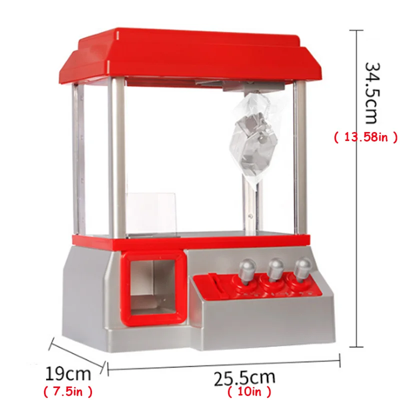 Global Gizmos Candy GRABBER Machine 3 Joysticks Tokens Novelty Game Gift for sale online 