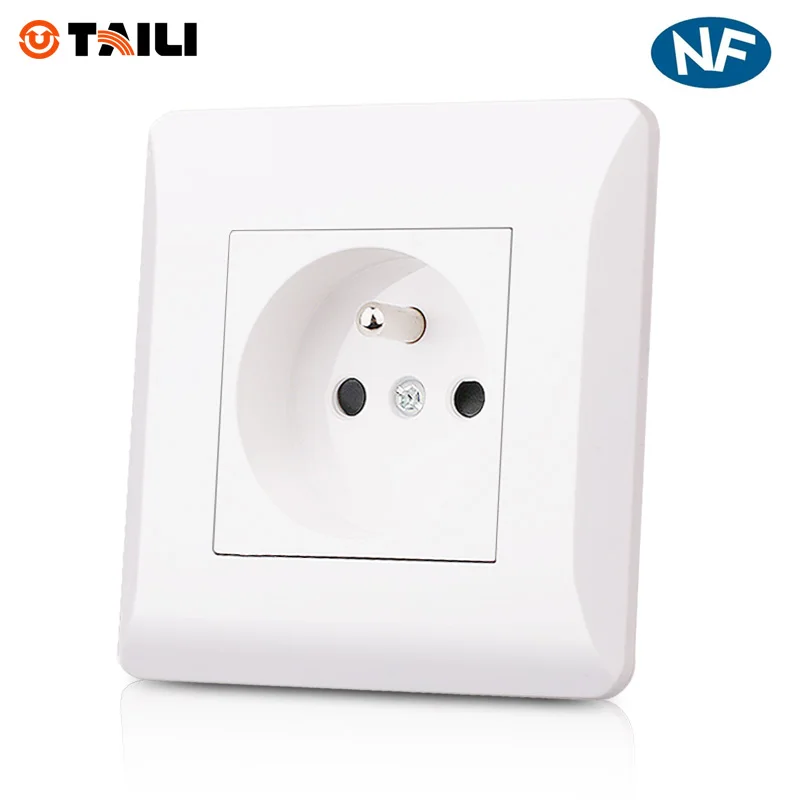 Buy TAILI Brand EU Standard Wall Socket French Power