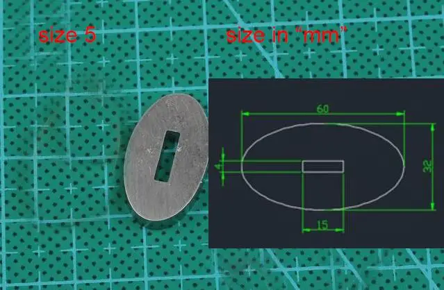 H62 латунь/416 нержавеющая сталь Ручка ножа предохранитель на заказ нож изготовление ручки валик DIY части - Цвет: Светло-желтый