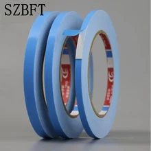 SZBFT 2 мм-10 мм 10 м 0,5 мм толщина синий-белый горячий Многофункциональный Губка Пена двусторонняя клейкая лента