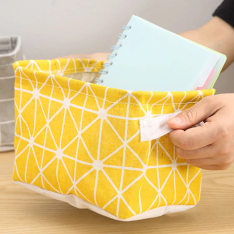 MICCK DIY سطح المكتب سلة التخزين أشتات الملابس الداخلية لعبة صندوق تخزين التجميل كتاب المنظم القرطاسية الحاويات سلة الغسيل MICCK DIY سطح المكتب سلة التخزين أشتات الملابس الداخلية لعبة صندوق تخزين التجميل كتاب المنظم القرطاسية الحاويات سلة الغسيل