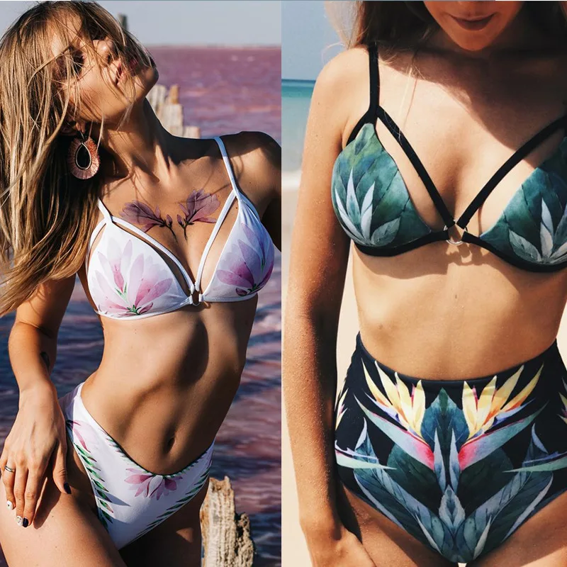 triangl push up bikini